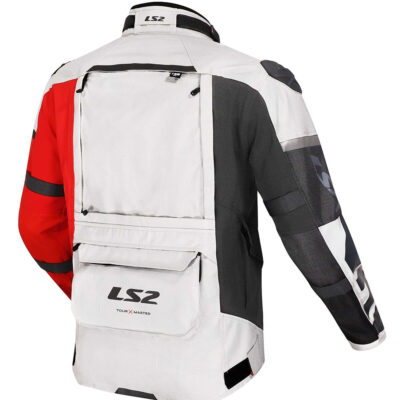 LS2 X-MASTER MAN JACKET – BLACK GREY RED