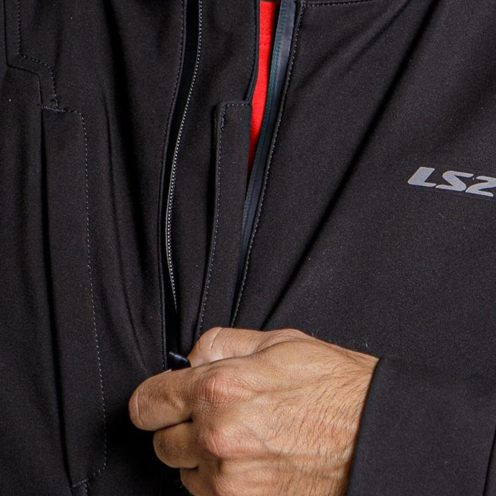 LS2 BOLTON MAN JACKET - BLACK - Image 7