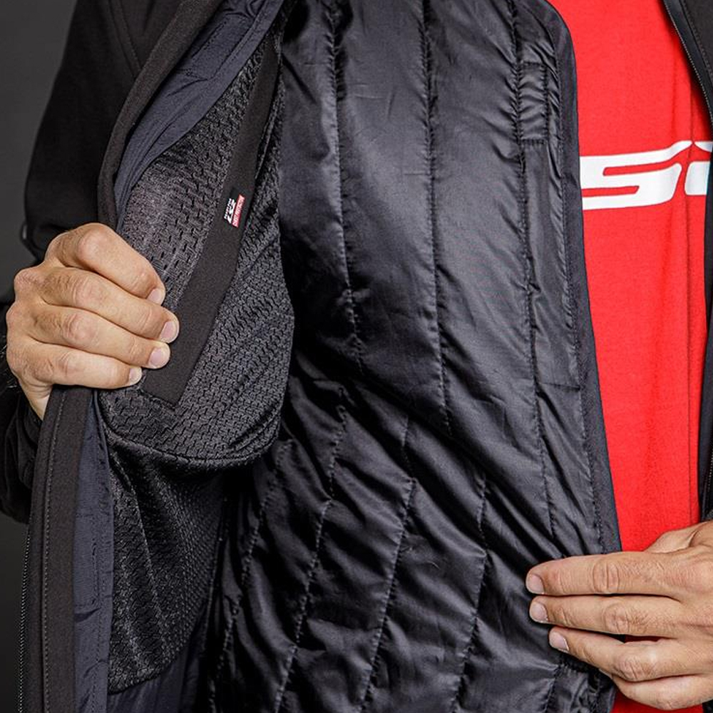 LS2 BOLTON MAN JACKET - BLACK - Image 3