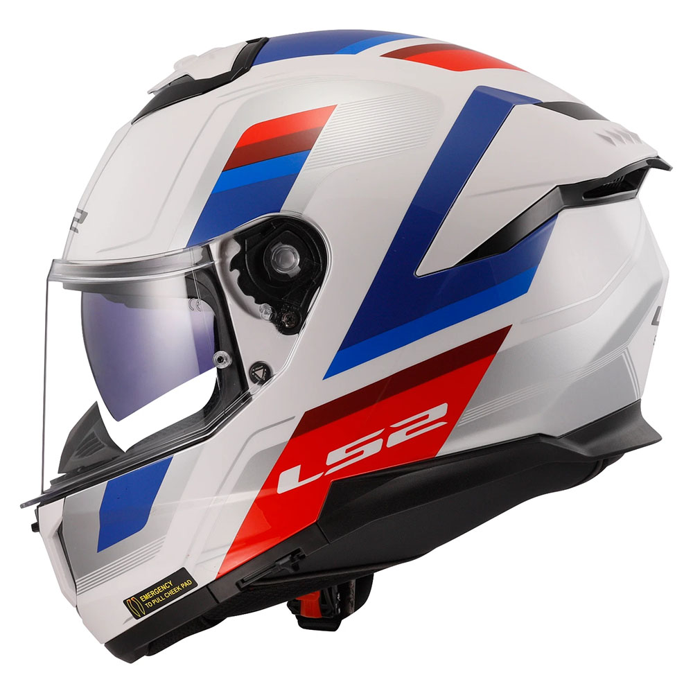 LS2 FF808 STREAM-II HELMET - VINTAGE BLUE - Image 6