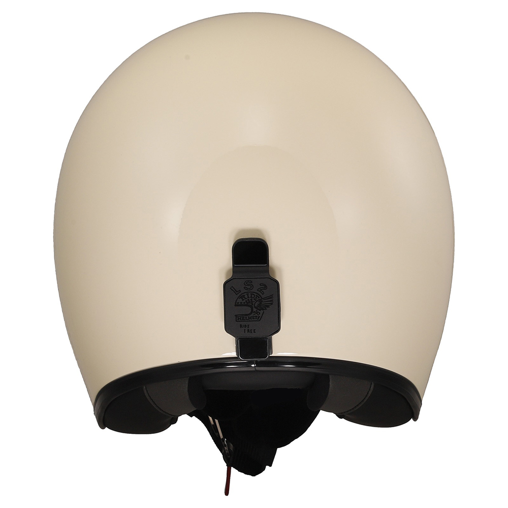 LS2 OF601 BOB II HELMET - GLOSS CREAM - Image 5