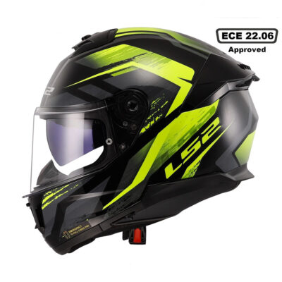 LS2 FF808 STREAM II HELMET – FURY FLOU YELLOW