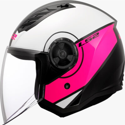 LS2 OF616 AIRFLOW II HELMET – COVER WHITE PINK