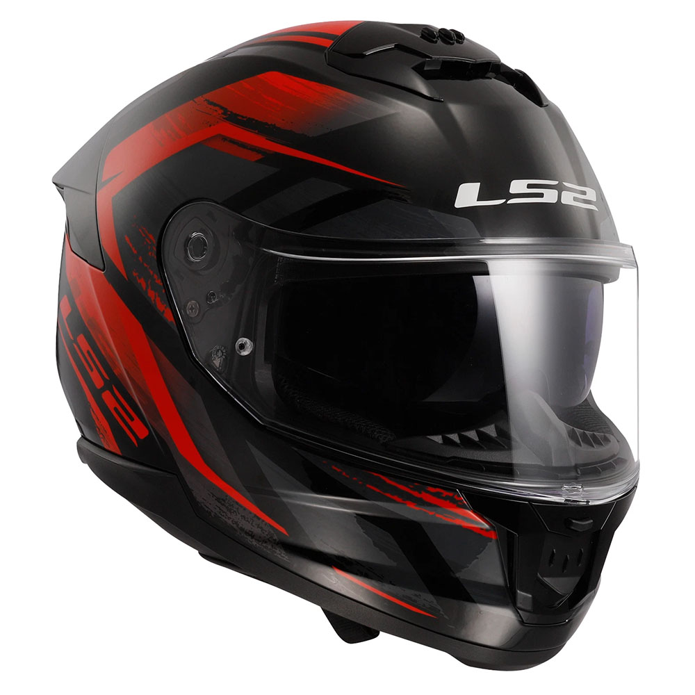 LS2 FF808 STREAM-II HELMET - FURY RED NEW - Image 5