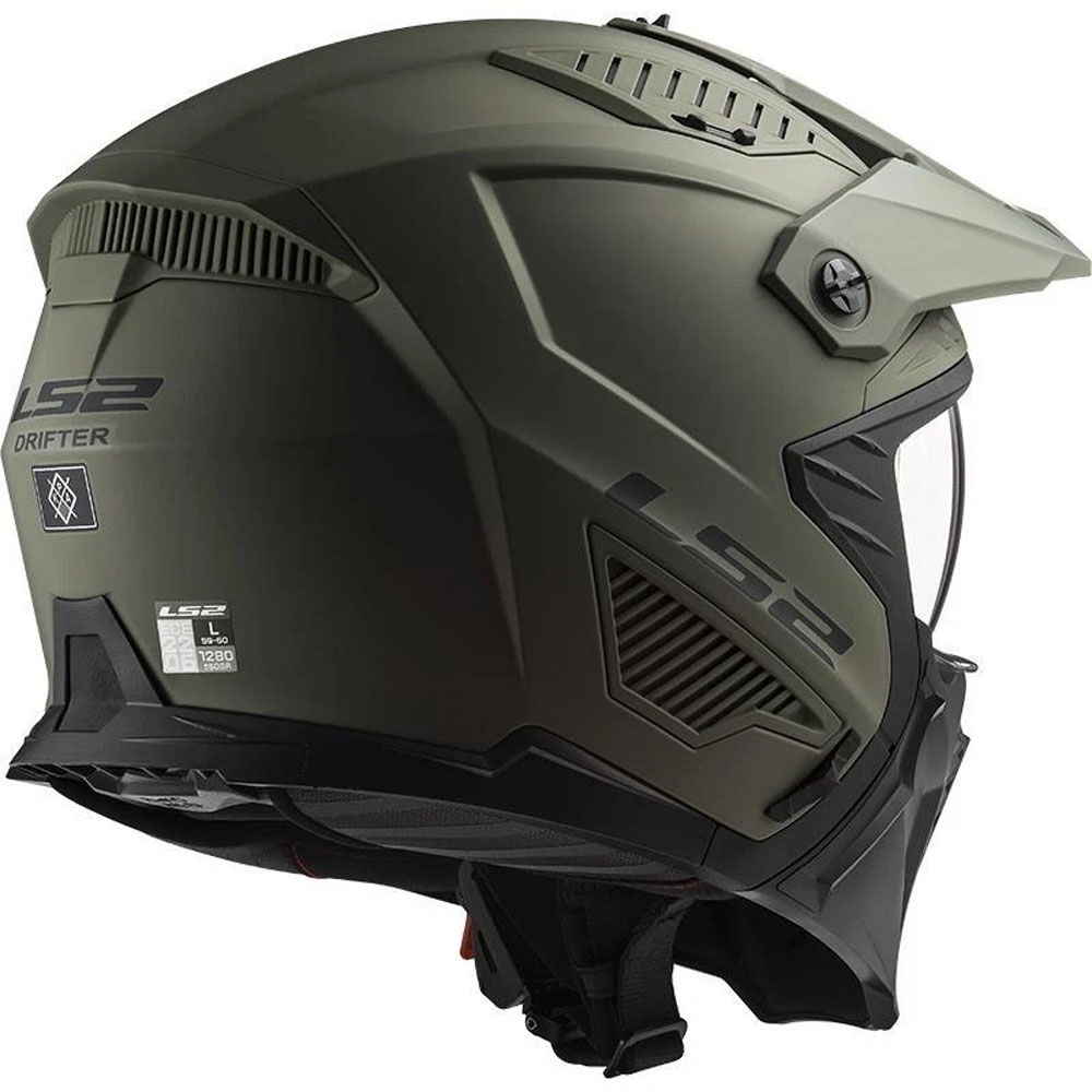 LS2 OF606 DRIFTER HELMET - MATT SAND - Image 3