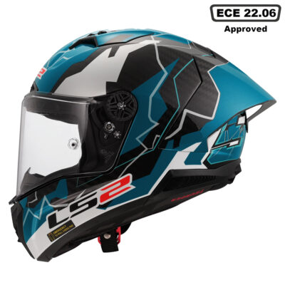 LS2 FF805 THUNDER CARBON HELMET – REPLICA HUERTAS