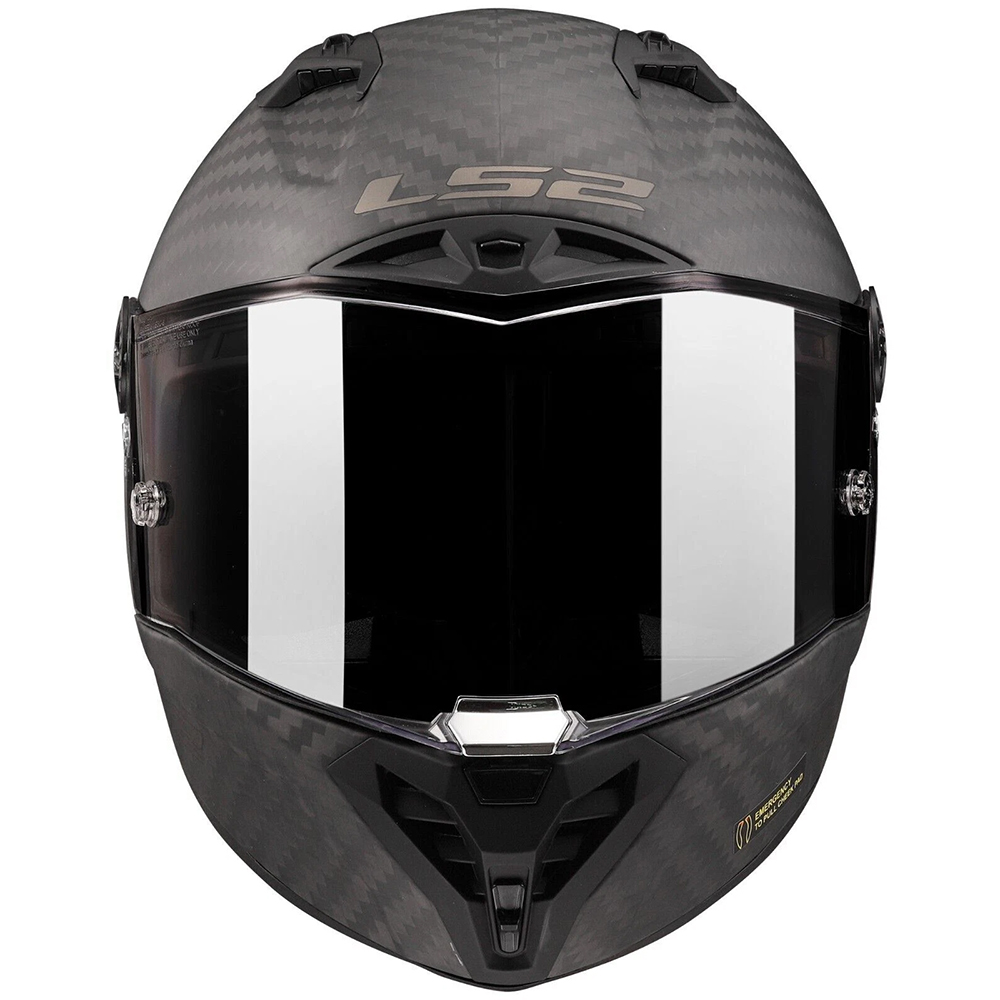 LS2 FF805 THUNDER CARBON HELMET - BLACK - Image 5