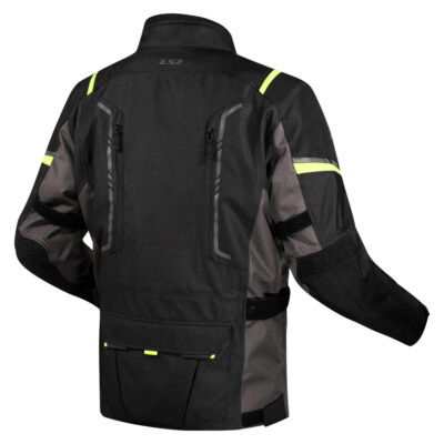 LS2 NARVIK MAN JACKET – GREY BLACK YELLOW