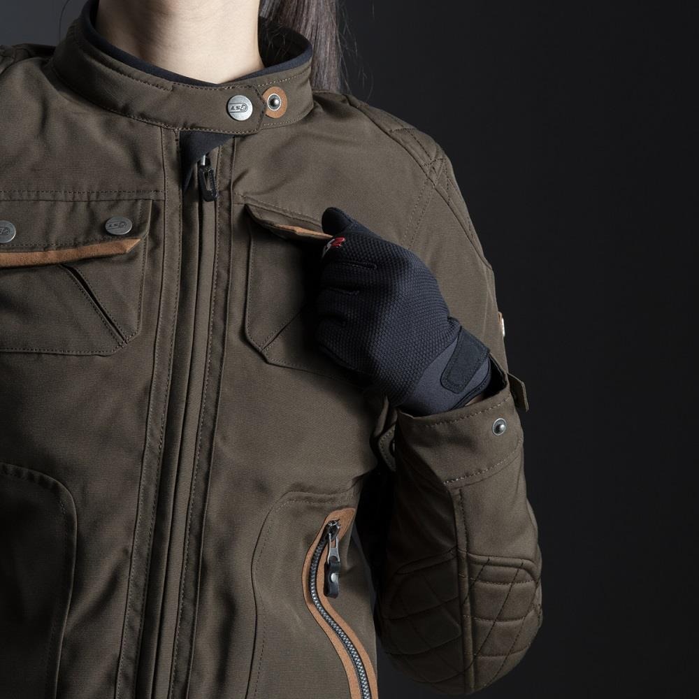 LS2 BULLET LADY JACKET - BROWN - Image 5