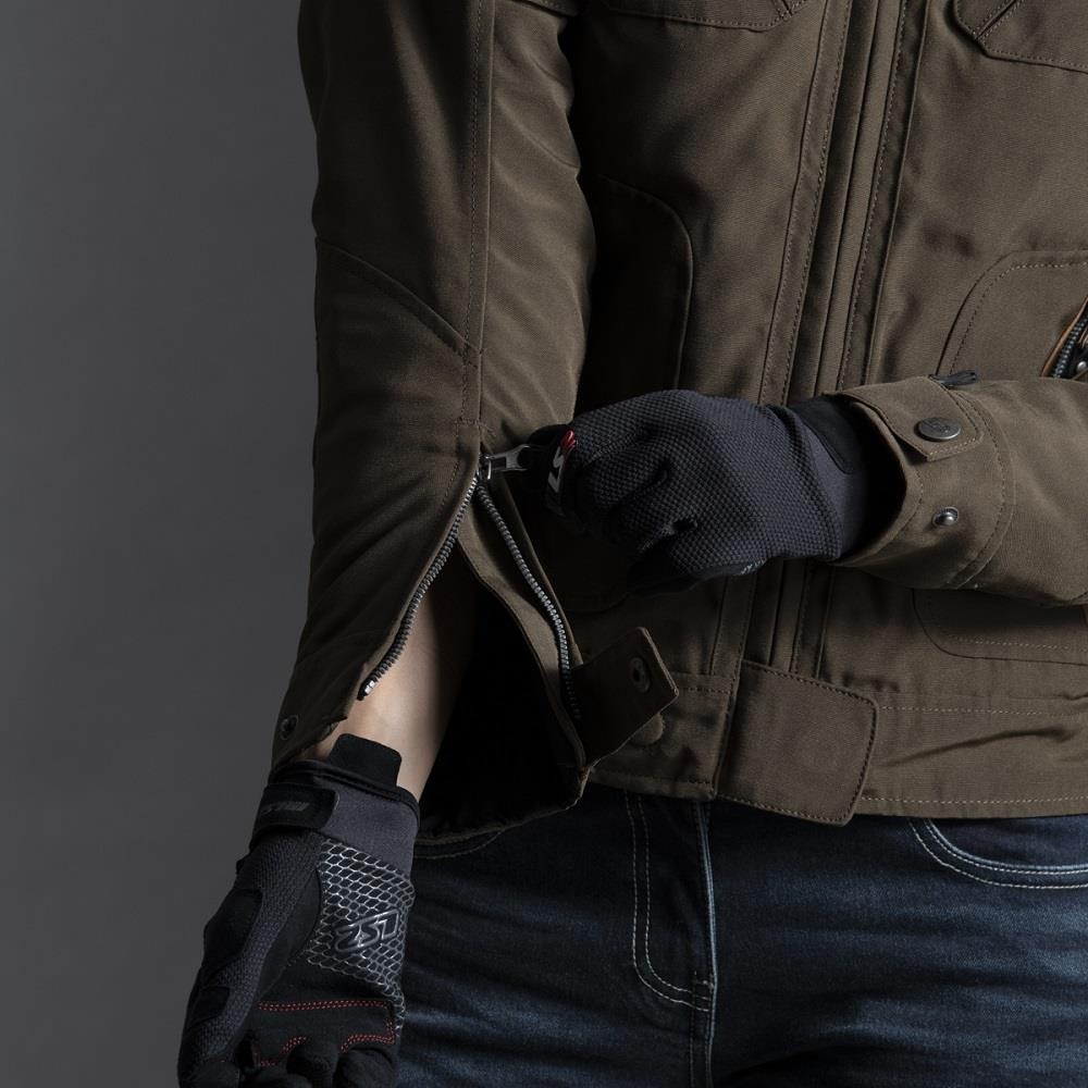 LS2 BULLET LADY JACKET - BROWN - Image 8