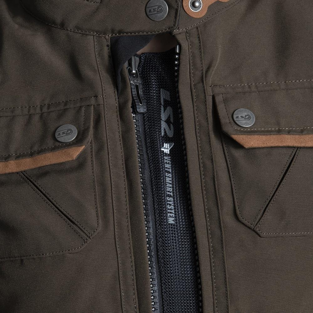 LS2 BULLET LADY JACKET - BROWN - Image 6