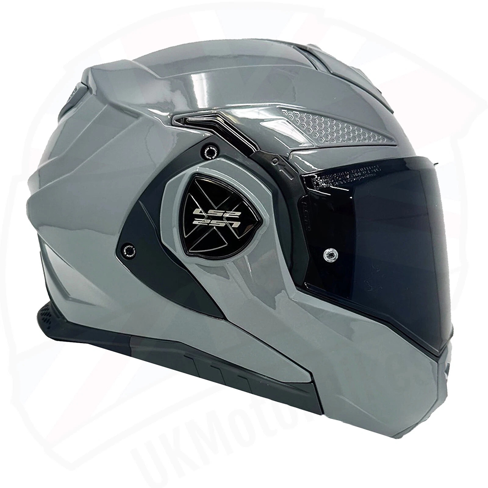 LS2 FF901 ADVANT X SOLID HELMET - NARDO GREY - Image 5