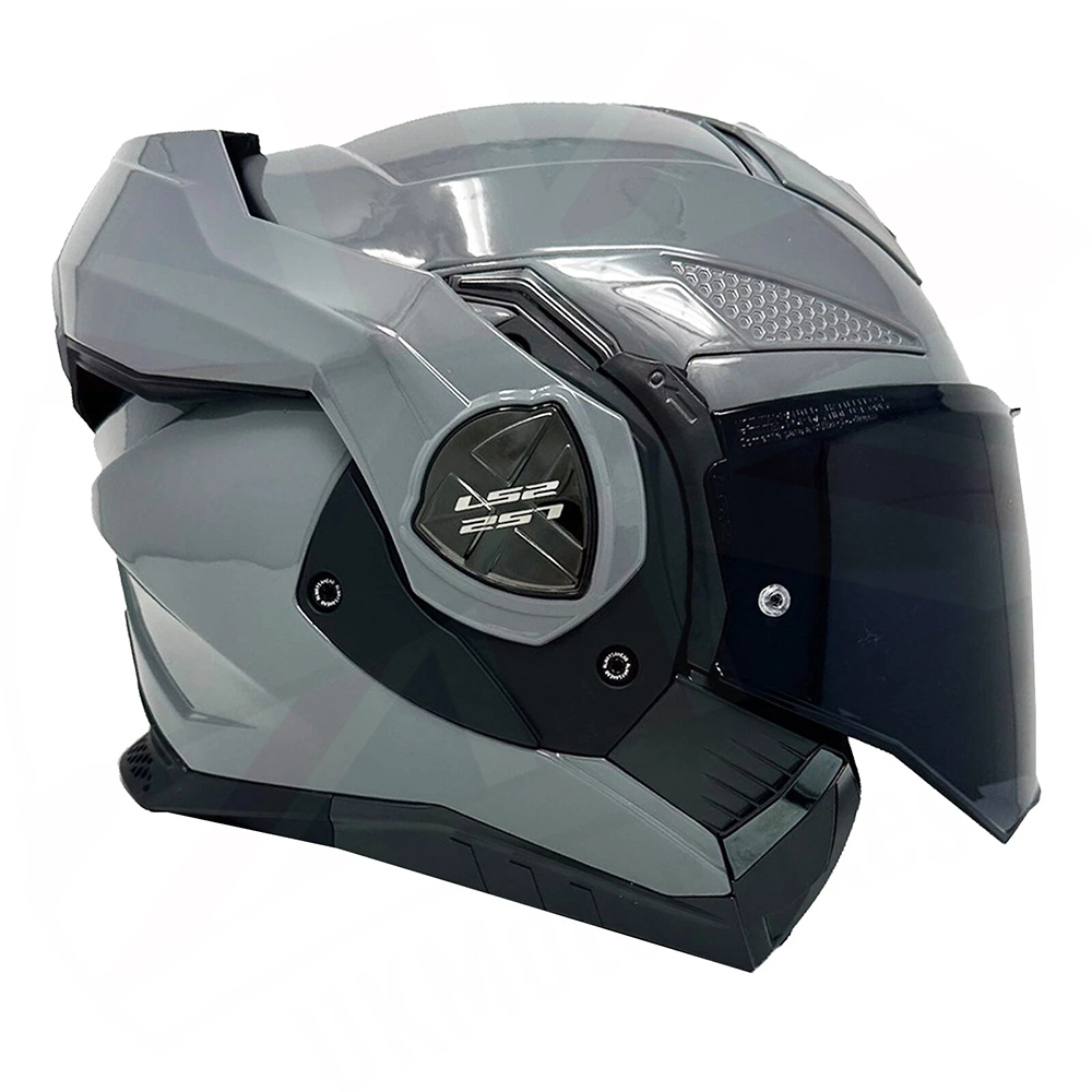 LS2 FF901 ADVANT X SOLID HELMET - NARDO GREY - Image 4