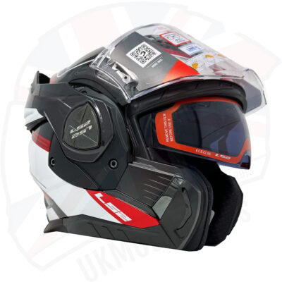 LS2 FF901 Advant X Spectrum Helmet – Black Red