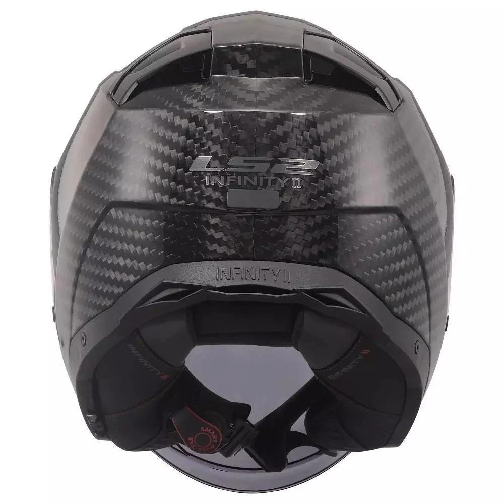 LS2 OF603 INFINITY II HELMET - GLOSS CARBON - Image 9