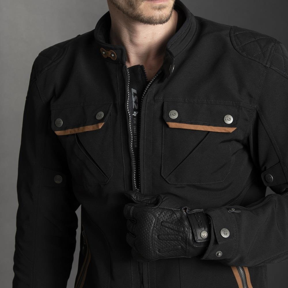 LS2 BULLET MAN JACKET - BLACK - Image 3