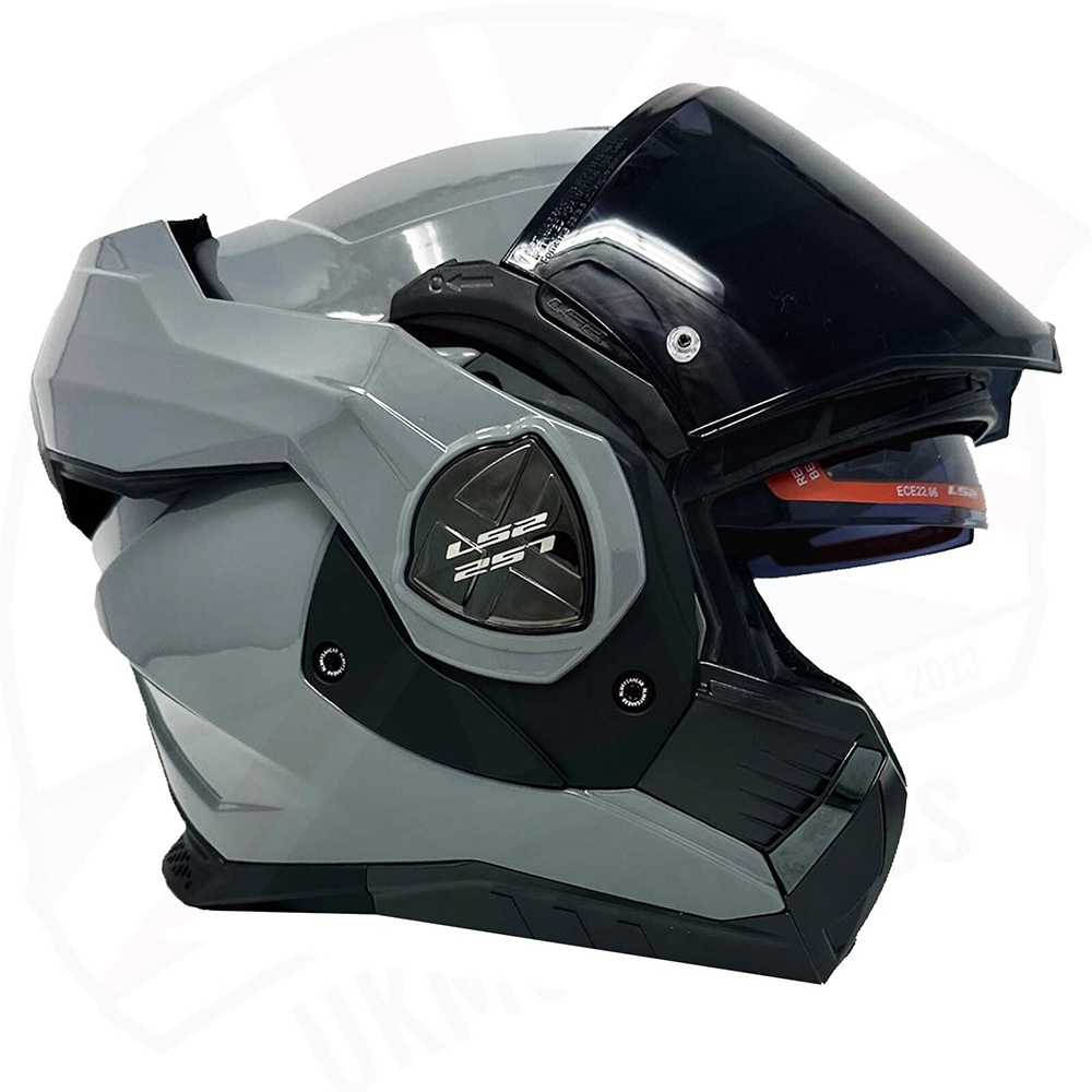 LS2 FF901 ADVANT X SOLID HELMET - NARDO GREY - Image 3