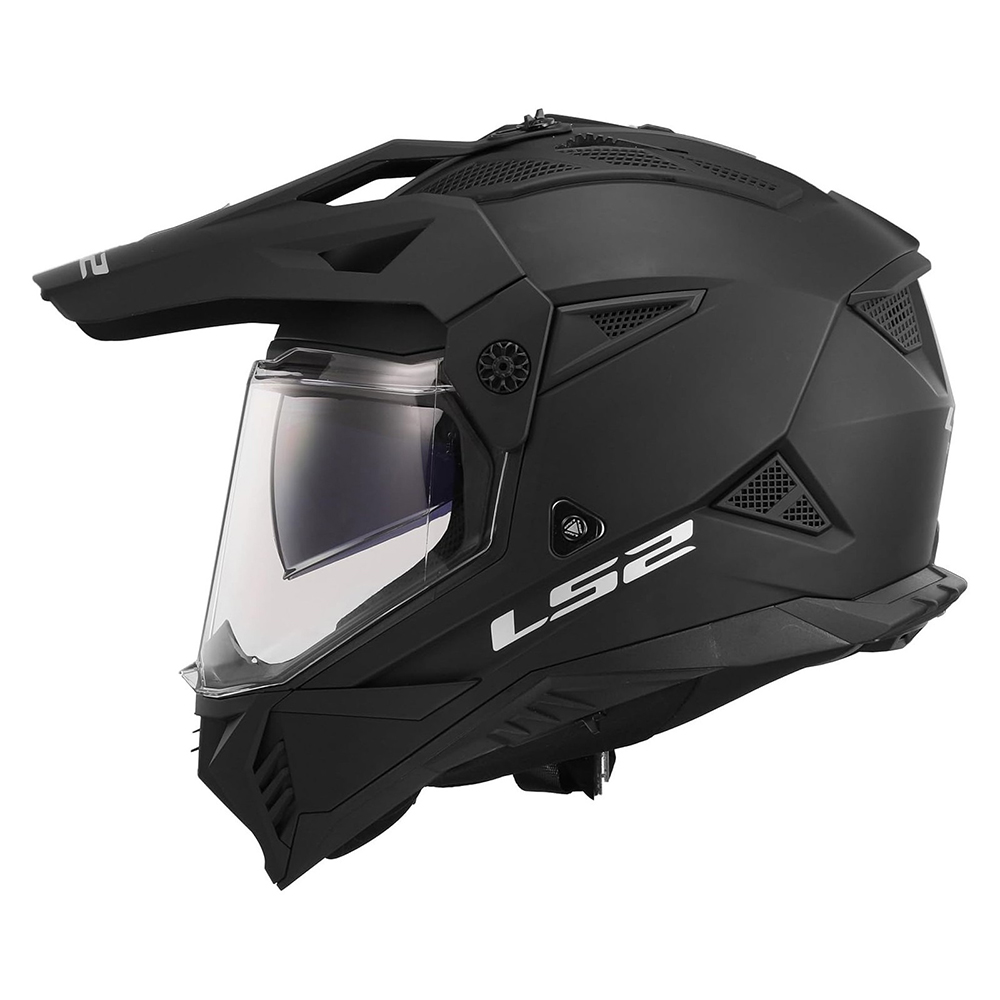 LS2 MX702 PIONEER II HELMET - MATT BLACK - Image 2