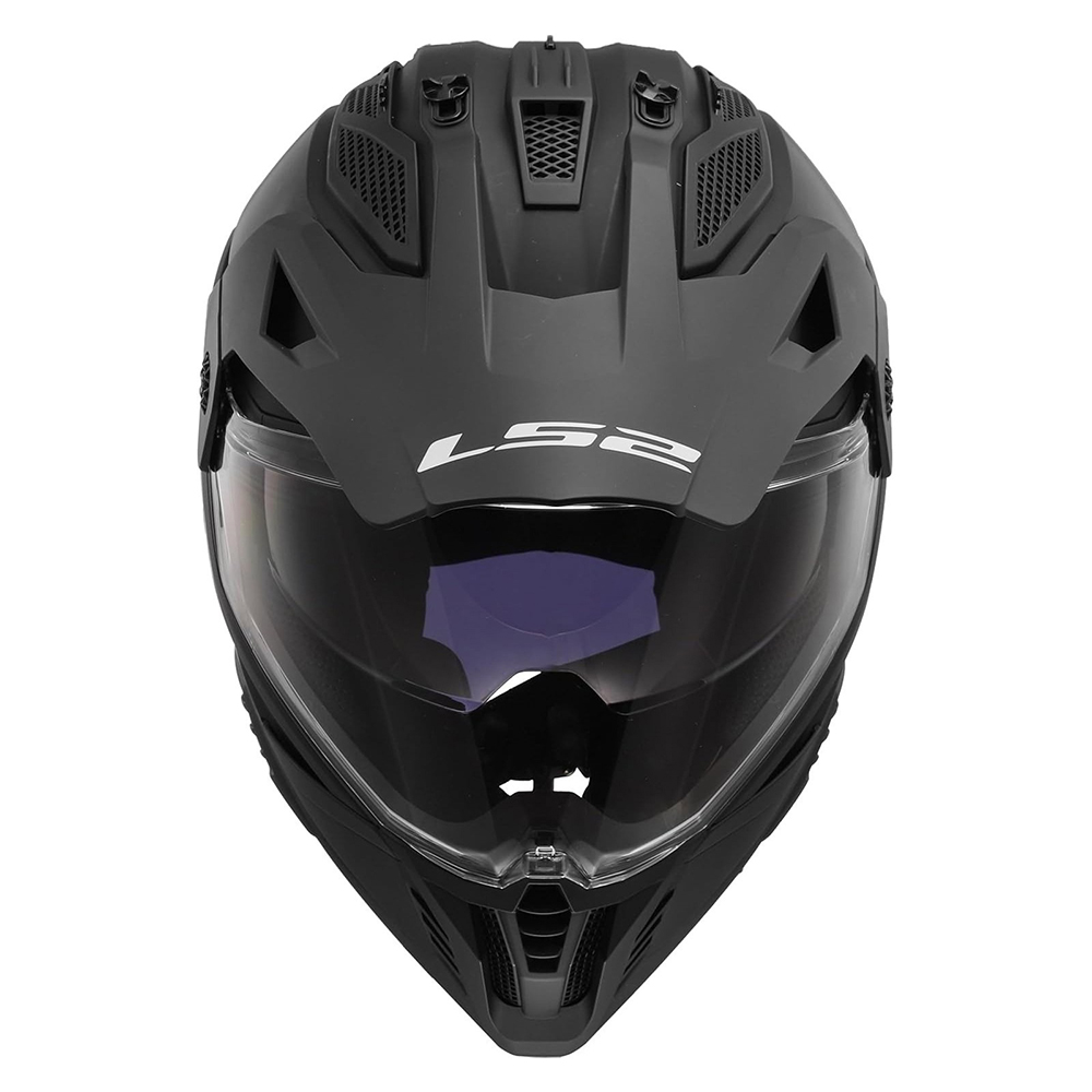 LS2 MX702 PIONEER II HELMET - MATT BLACK - Image 3