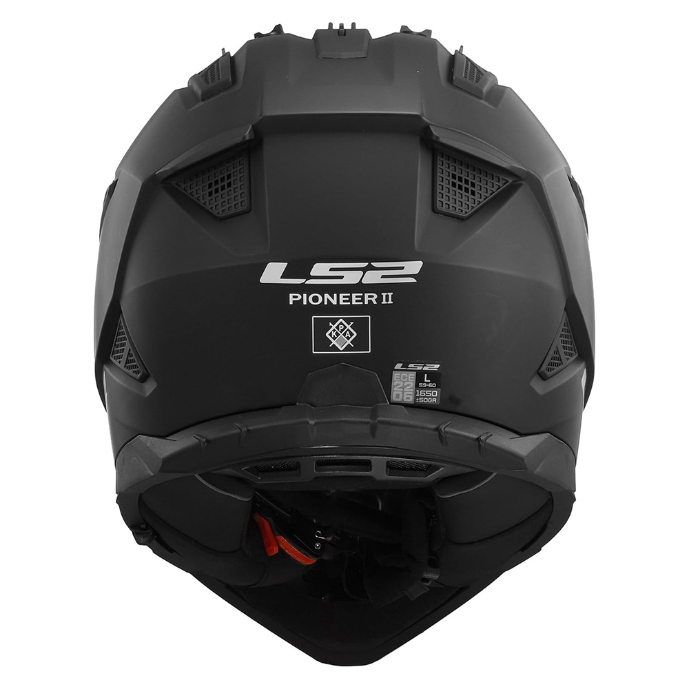 LS2 MX702 PIONEER II HELMET - MATT BLACK - Image 4