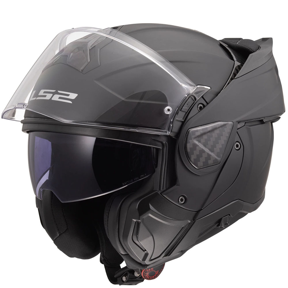 LS2 FF910 ADVANT II HELMET - MATT BLACK - Image 5
