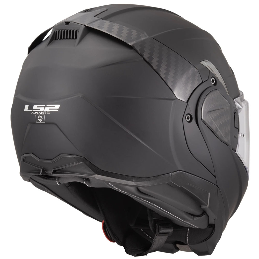 LS2 FF910 ADVANT II HELMET - MATT BLACK - Image 9