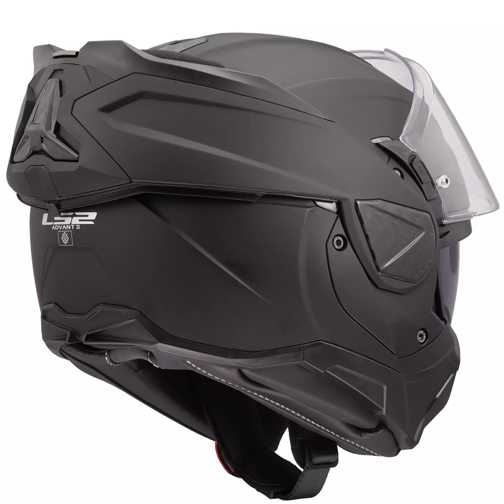 LS2 FF910 ADVANT II HELMET - MATT BLACK - Image 8