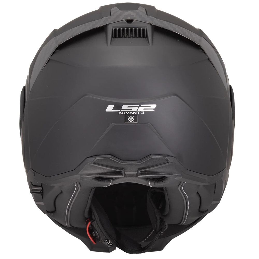 LS2 FF910 ADVANT II HELMET - MATT BLACK - Image 10