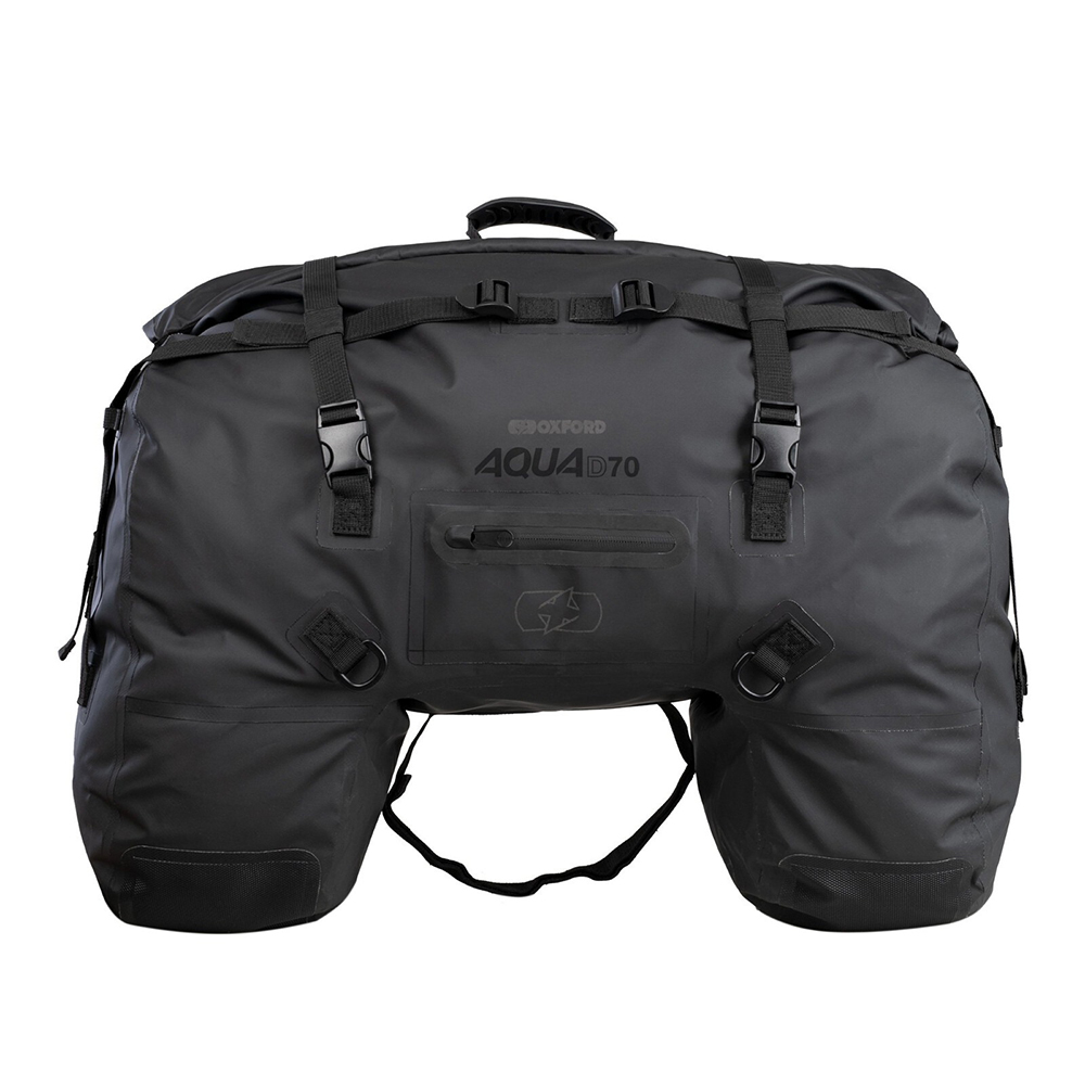 Oxford Aqua D-70 Roll Bag - Black