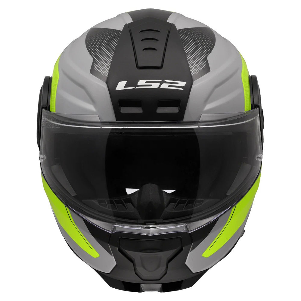 LS2 FF902 SCOPE II HELMET - DURIA GREY YELLOW - Image 5