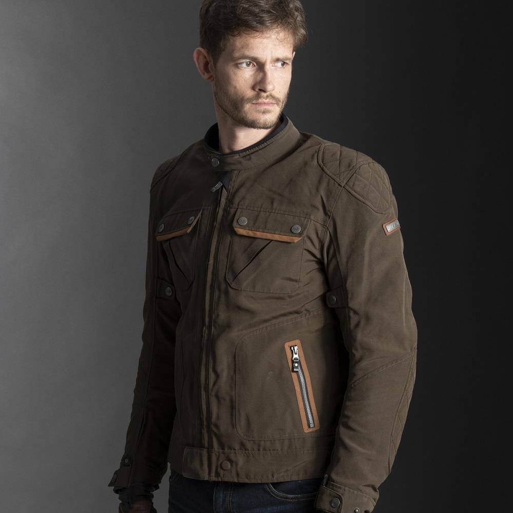 LS2 BULLET MAN JACKET - BROWN - Image 4