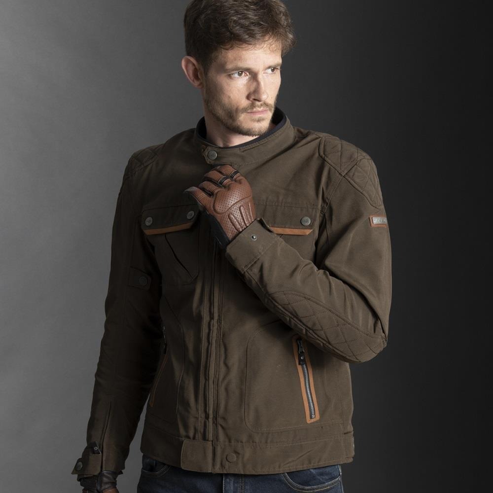 LS2 BULLET MAN JACKET - BROWN - Image 6