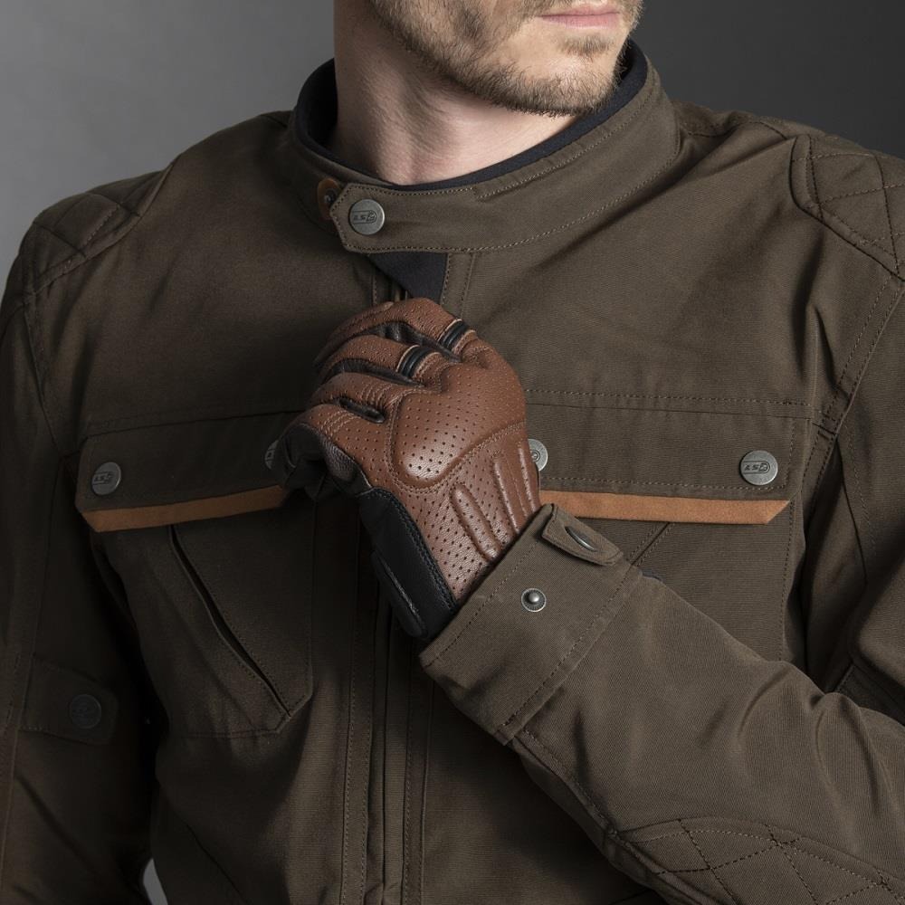 LS2 BULLET MAN JACKET - BROWN - Image 3