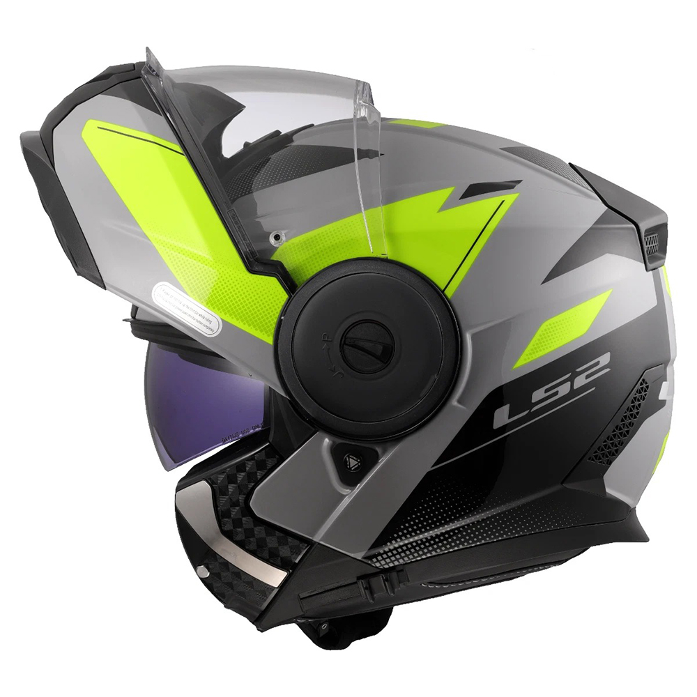 LS2 FF902 SCOPE II HELMET - DURIA GREY YELLOW