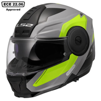 LS2 FF902 SCOPE II HELMET – DURIA GREY YELLOW
