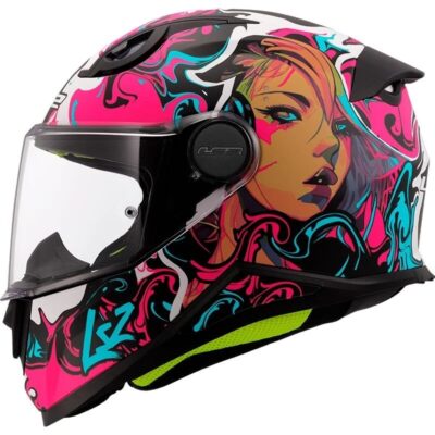 LS2 FF812 KIDS HELMET – CYBERG BLUE PURPLE