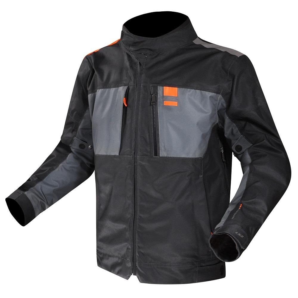 LS2 TITANIUM MAN JACKET - BLUE ORANGE