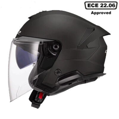 LS2 OF618 VERSO II HELMET – MATT BLACK
