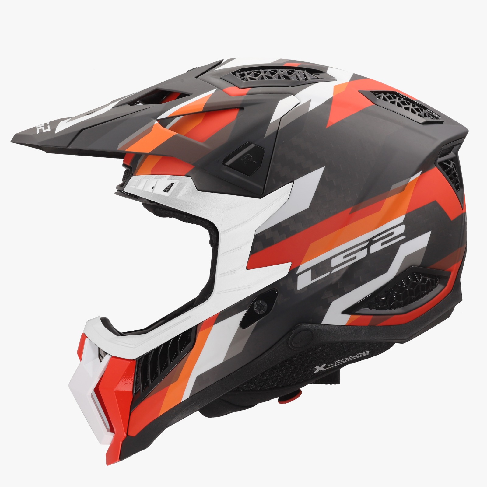 LS2 MX703 X FORCE - PHANTOM ORANGE RED