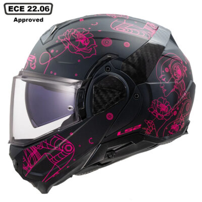 LS2 FF910 ADVANT II HELMET – SOPHIA BLACK PINK