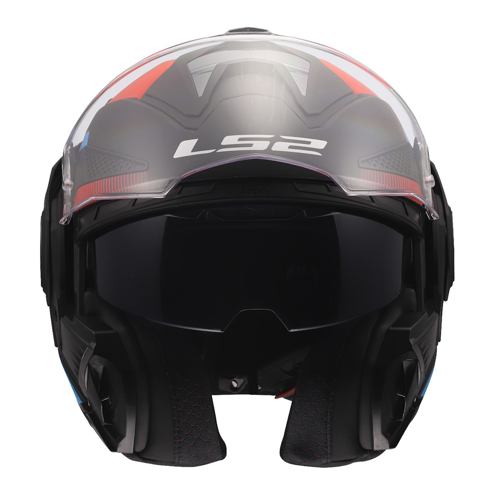LS2 FF901 ADVANT X HELMET - NOVA BLACK RED BLUE - Image 14