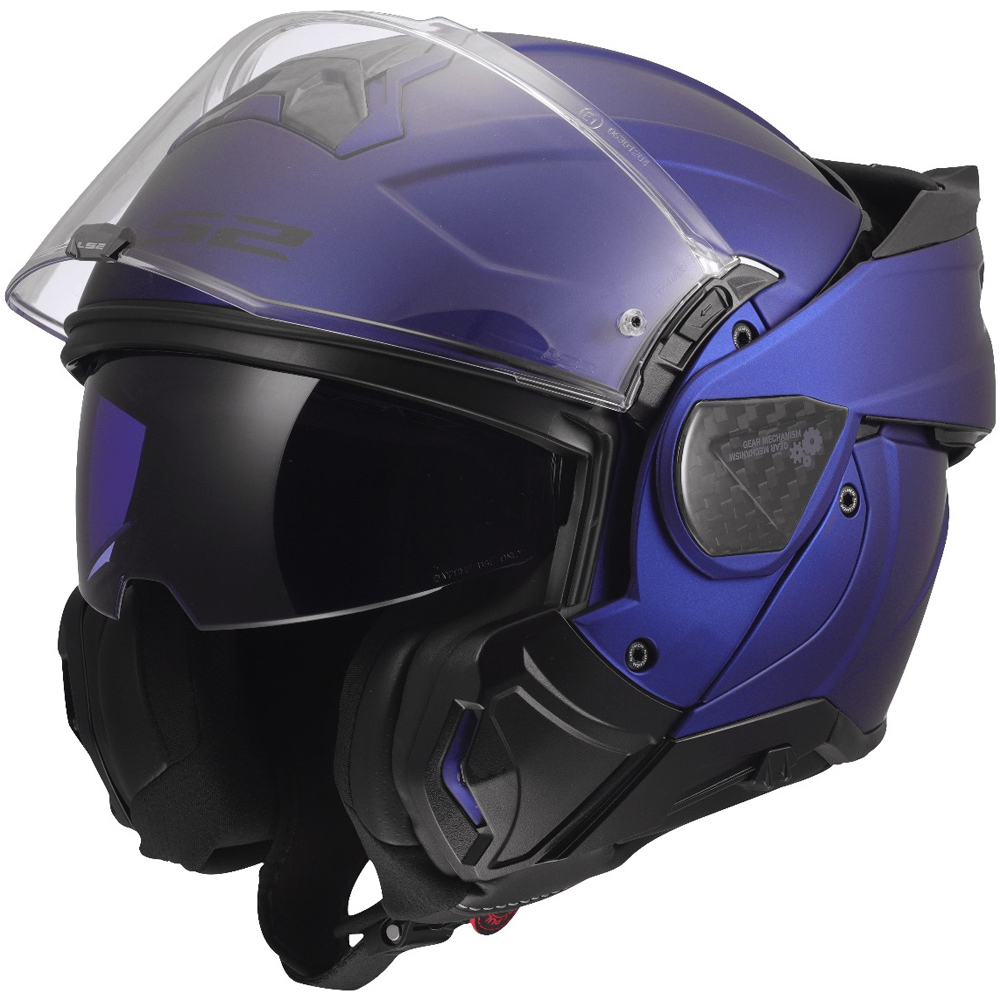 LS2 FF910 ADVANT II HELMET - MATT NAVY BLUE - Image 3