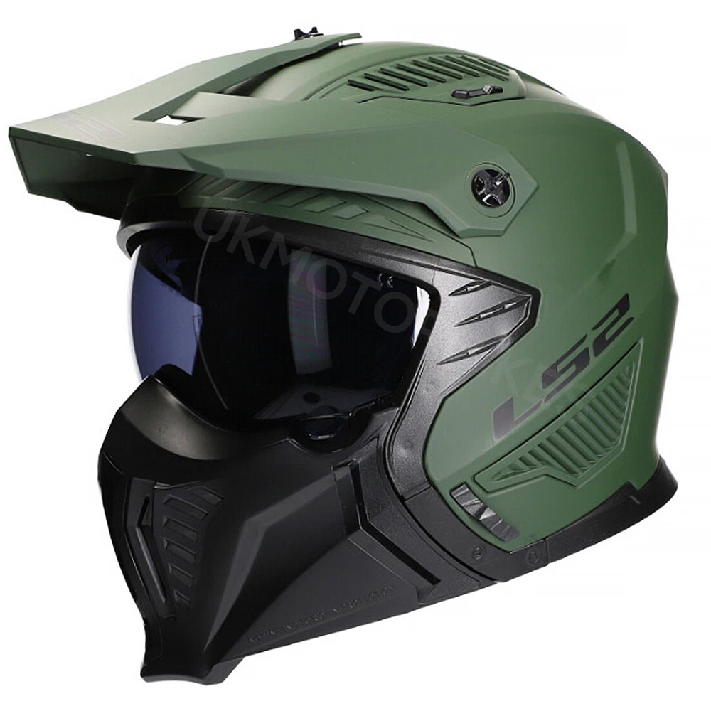LS2 OF606 DRIFTER HELMET - MILITARY GREEN