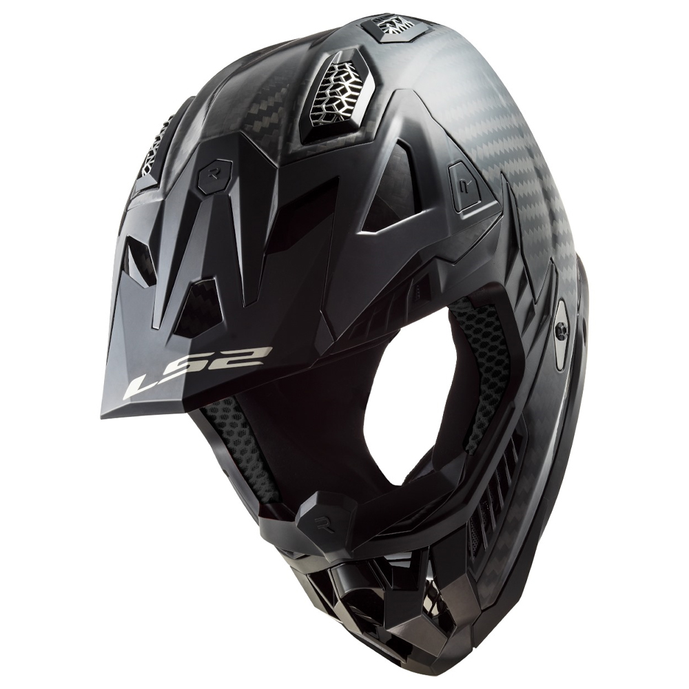 LS2 MX703 C X-FORCE - GLOSS CARBON - Image 2