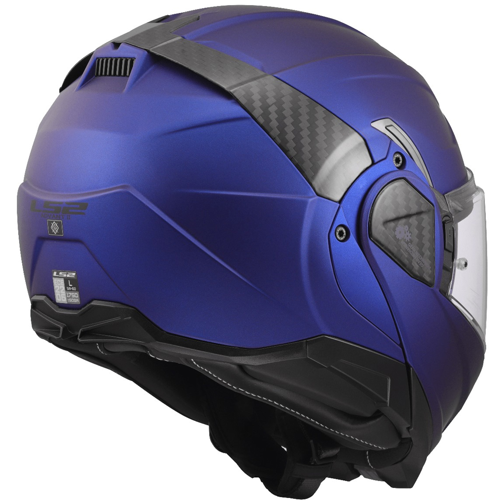LS2 FF910 ADVANT II HELMET - MATT NAVY BLUE - Image 5