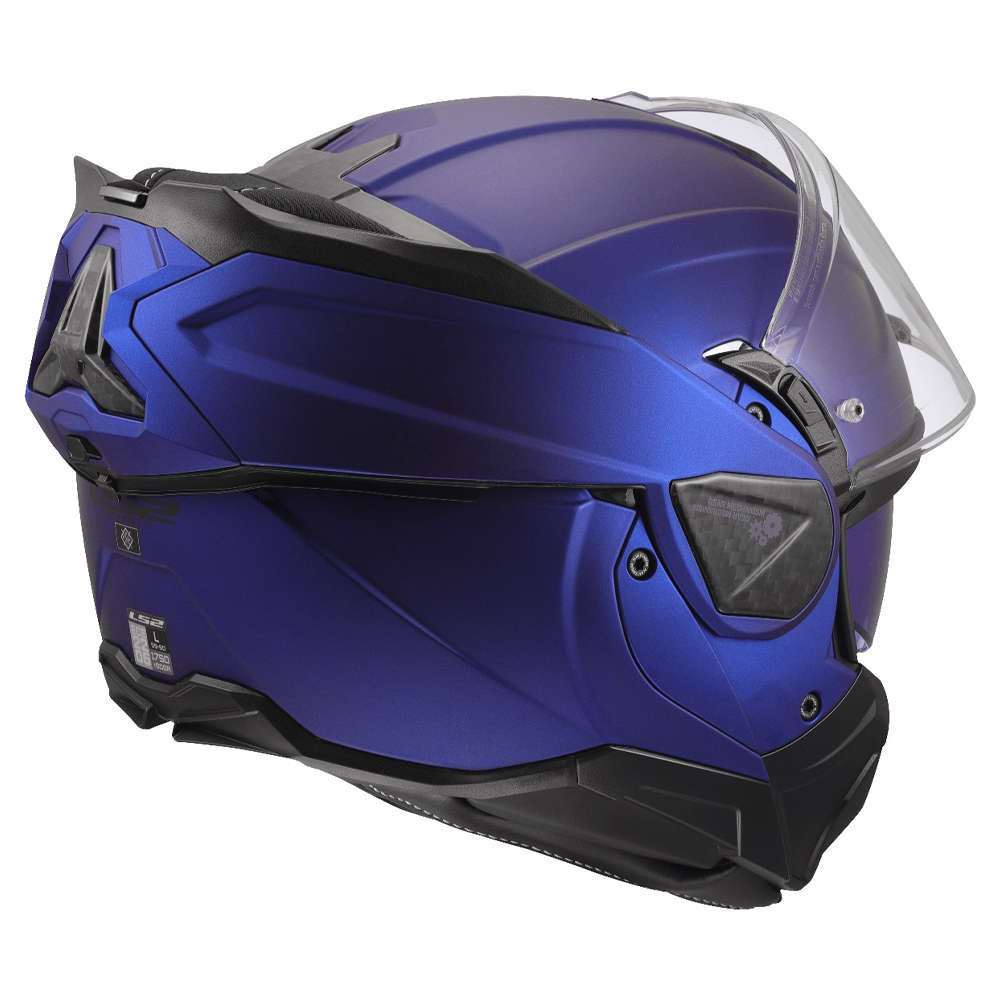 LS2 FF910 ADVANT II HELMET - MATT NAVY BLUE - Image 7