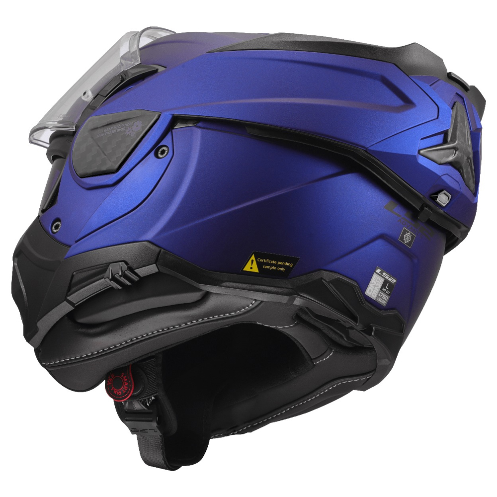 LS2 FF910 ADVANT II HELMET - MATT NAVY BLUE - Image 13