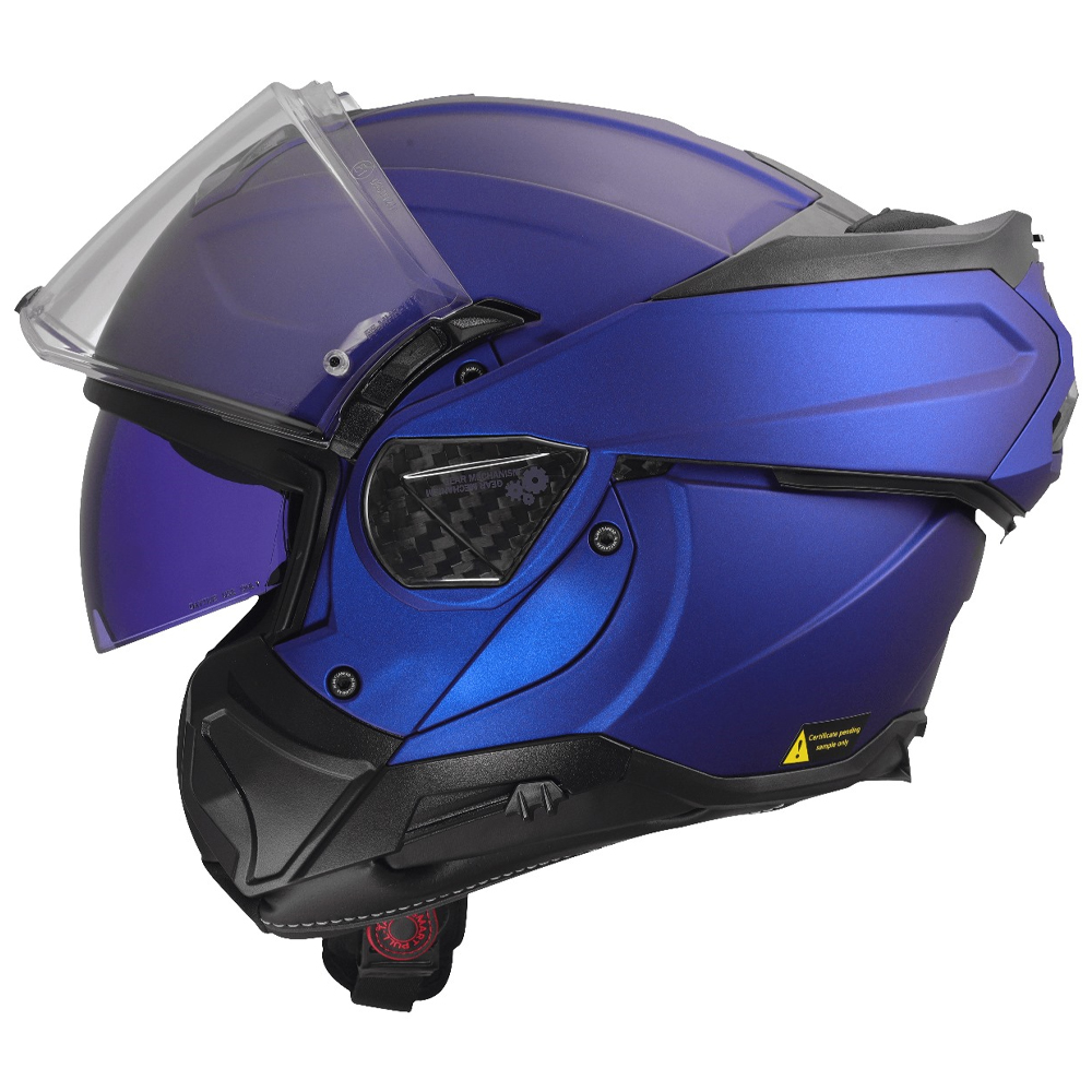 LS2 FF910 ADVANT II HELMET - MATT NAVY BLUE - Image 8