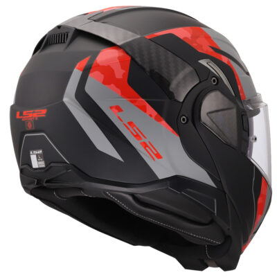 LS2 FF910 ADVANT II HELMET – GLIDE BLACK GREY RED
