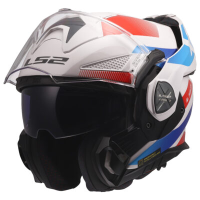 LS2 FF901 ADVANT X HELMET – NOVA WHITE BLUE RED
